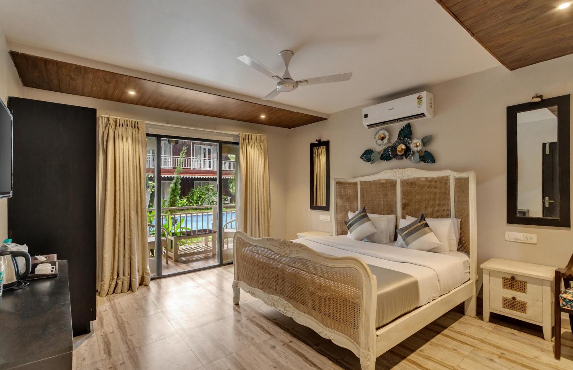 Skon Morjim Beach Resort By Orion Hotels Gamle Goa Eksteriør bilde