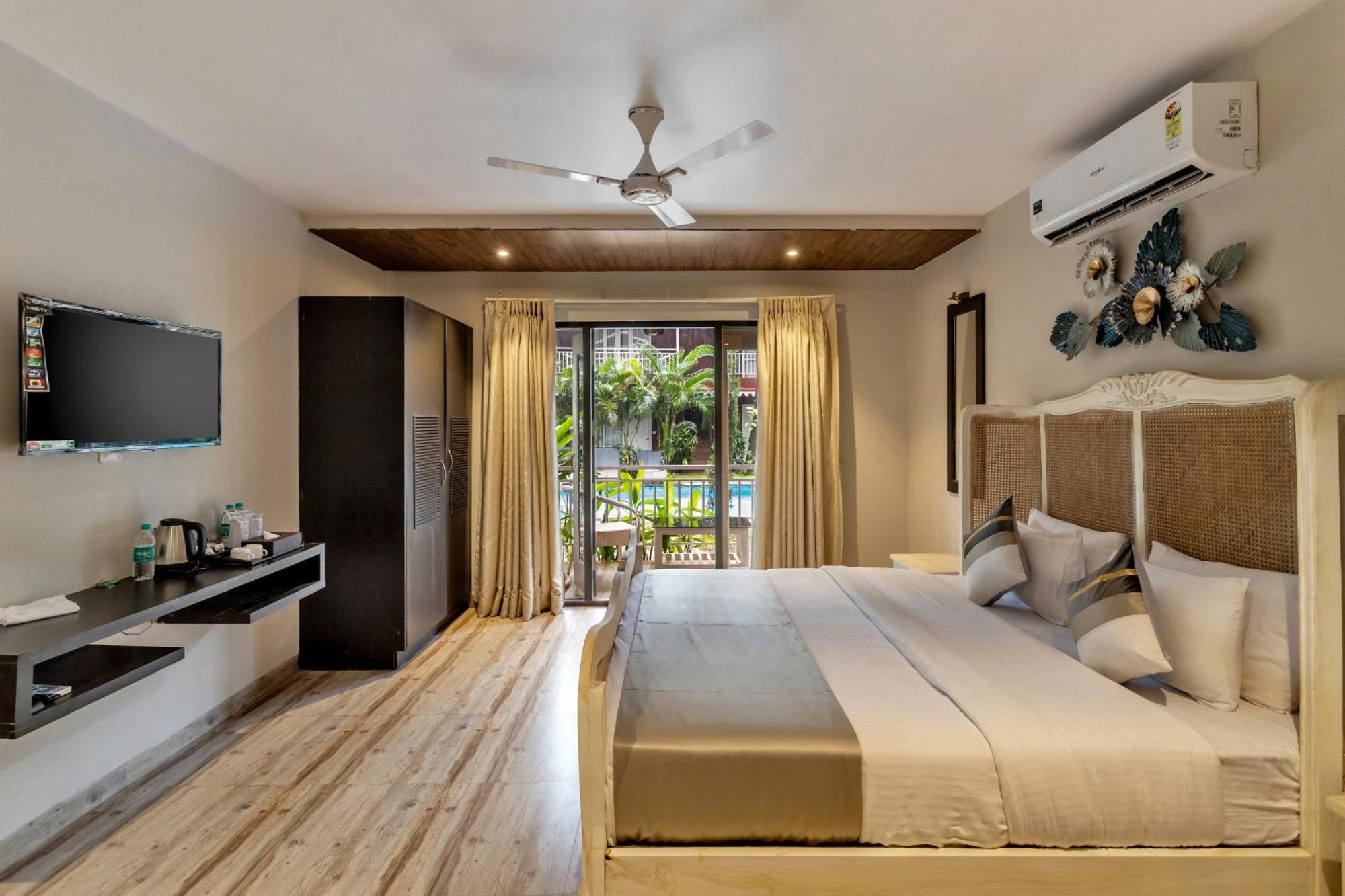 Skon Morjim Beach Resort By Orion Hotels Gamle Goa Eksteriør bilde