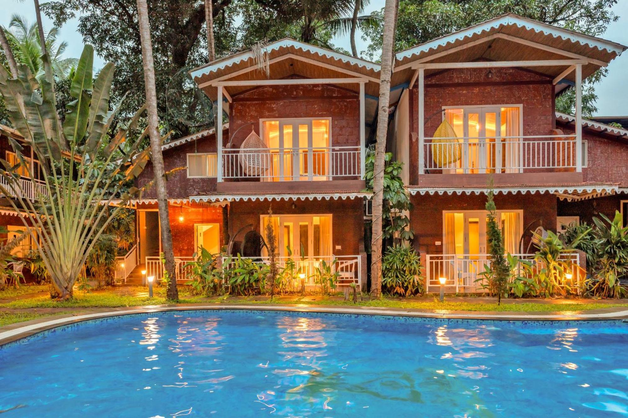 Skon Morjim Beach Resort By Orion Hotels Gamle Goa Eksteriør bilde