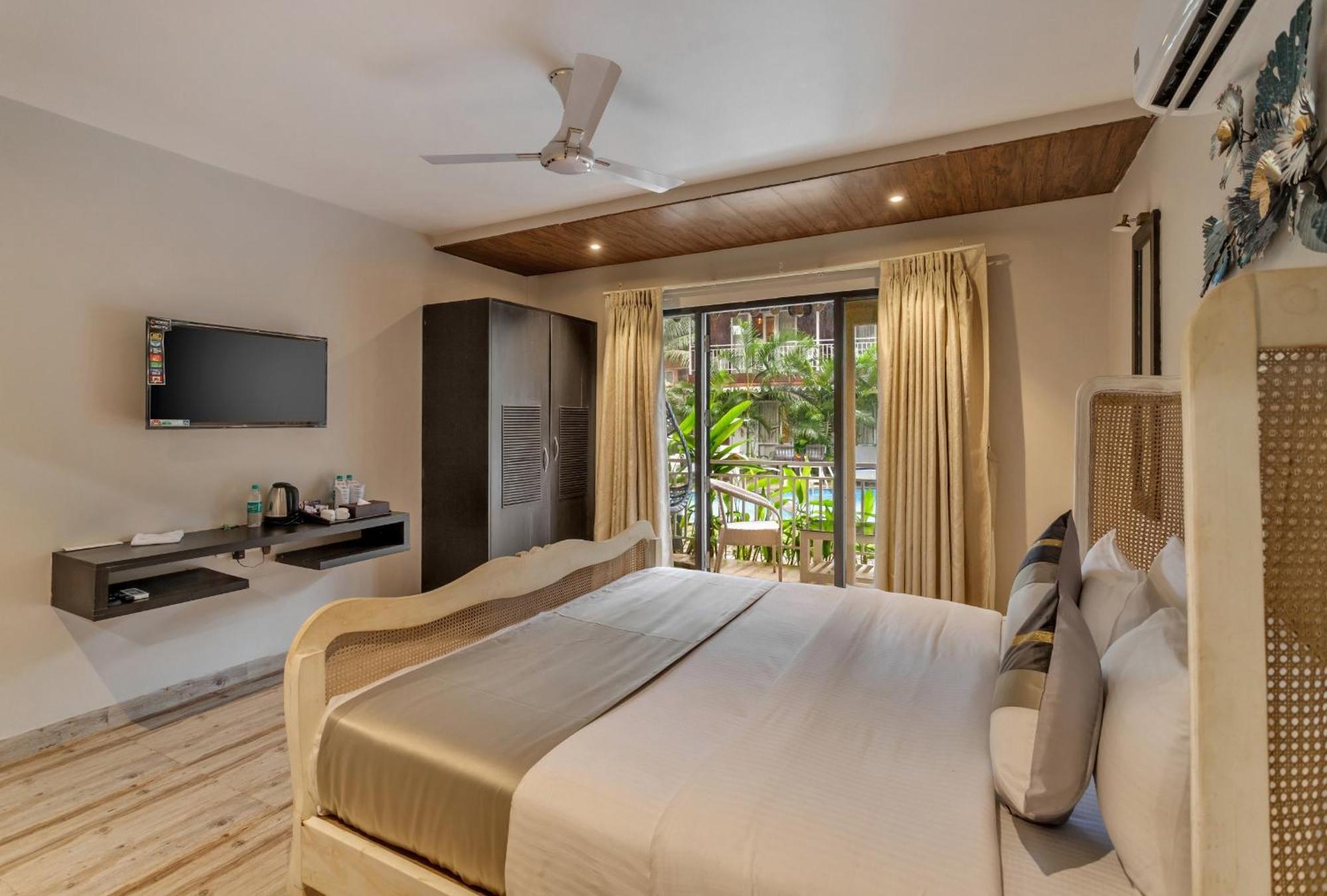 Skon Morjim Beach Resort By Orion Hotels Gamle Goa Eksteriør bilde