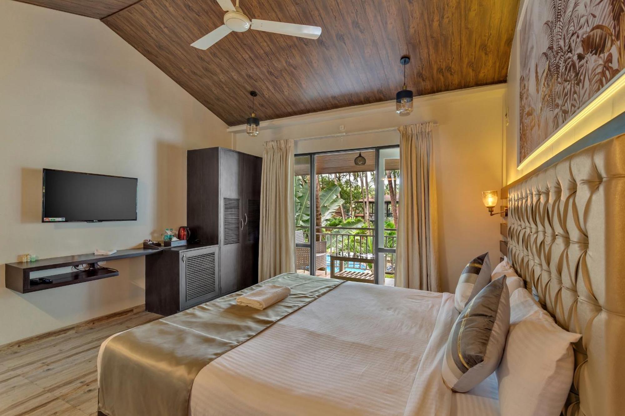 Skon Morjim Beach Resort By Orion Hotels Gamle Goa Eksteriør bilde