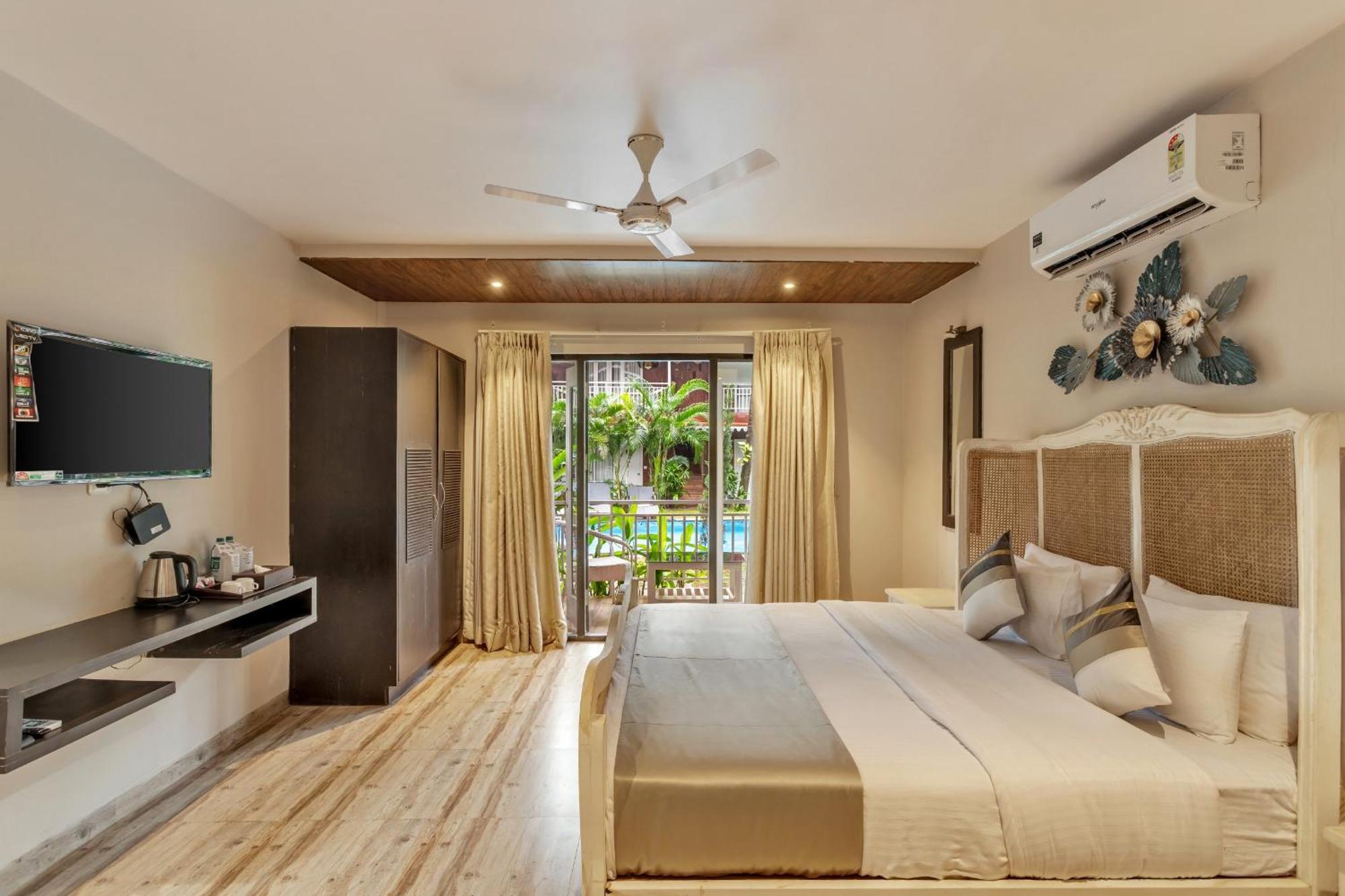 Skon Morjim Beach Resort By Orion Hotels Gamle Goa Eksteriør bilde